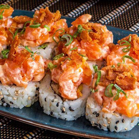 Tartar salmón roll x8