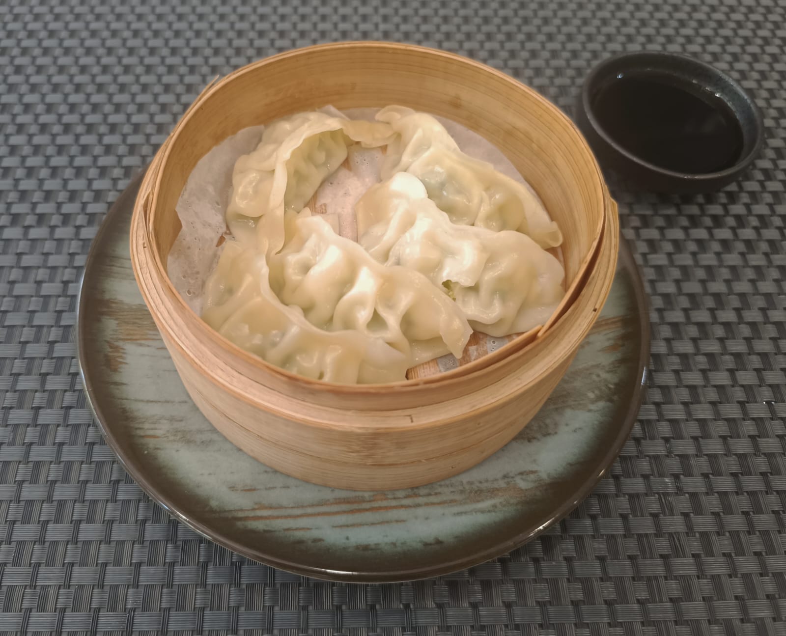 GYOZA DE GAMBAS AL VAPOR  X5