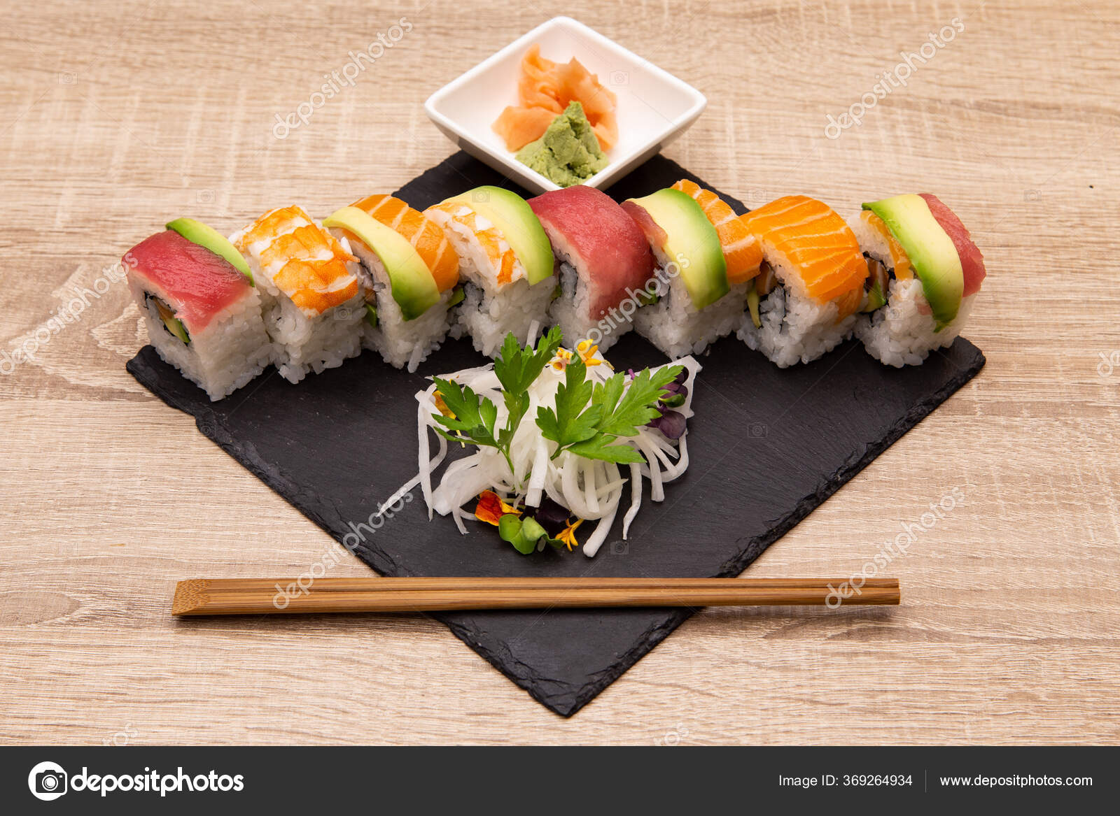 Arco iris roll x8